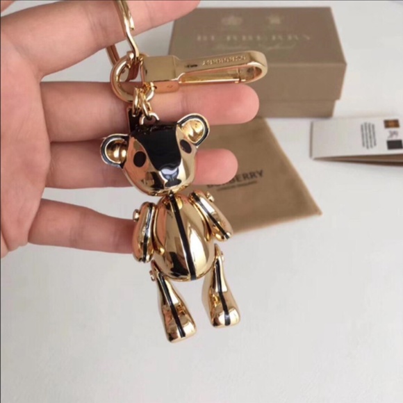 Burberry Accessories - Burberry Teddy Bear Bag/Key Charm